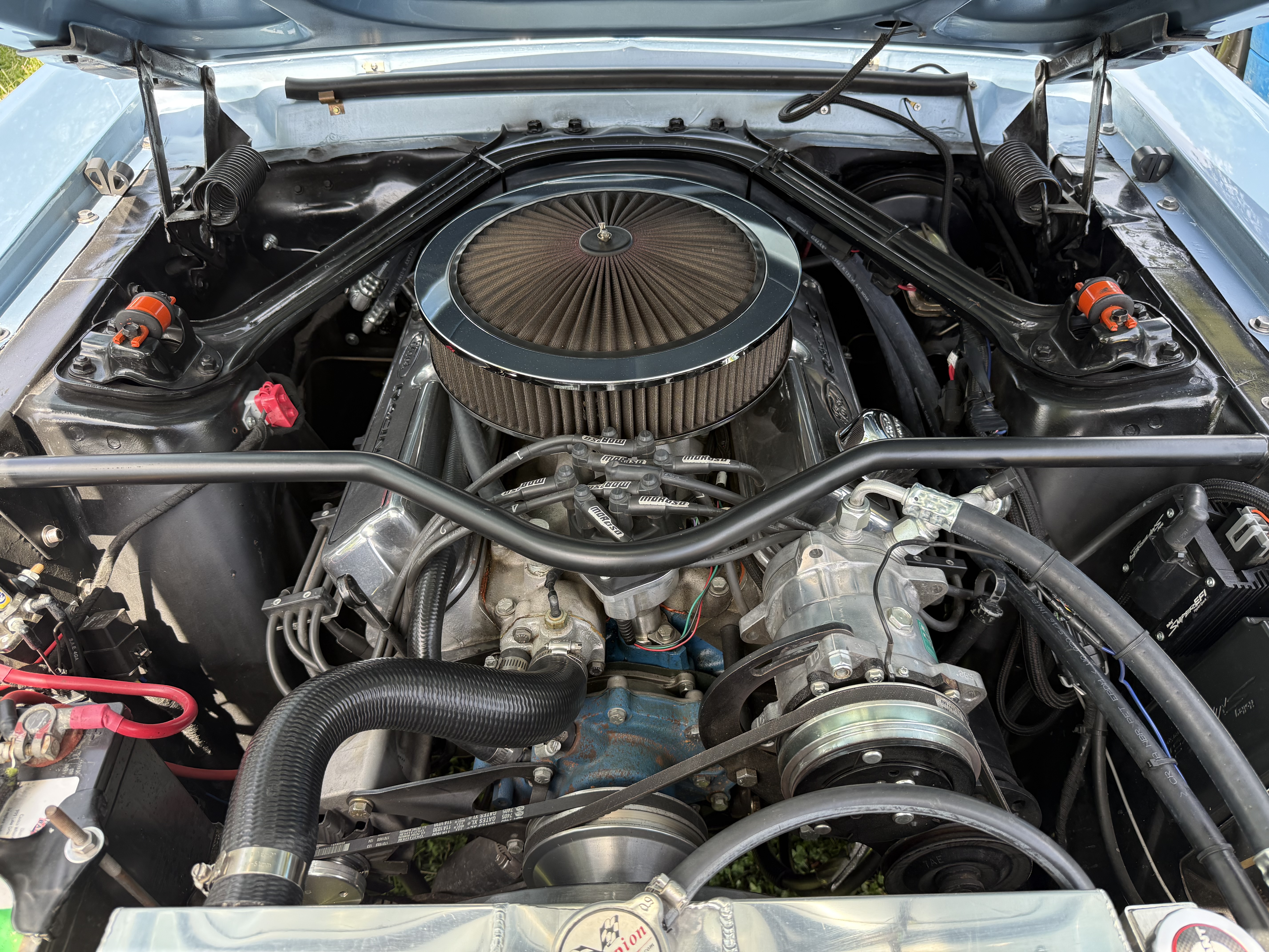 Engine Bay — V8 with Aftermarket Air Filter