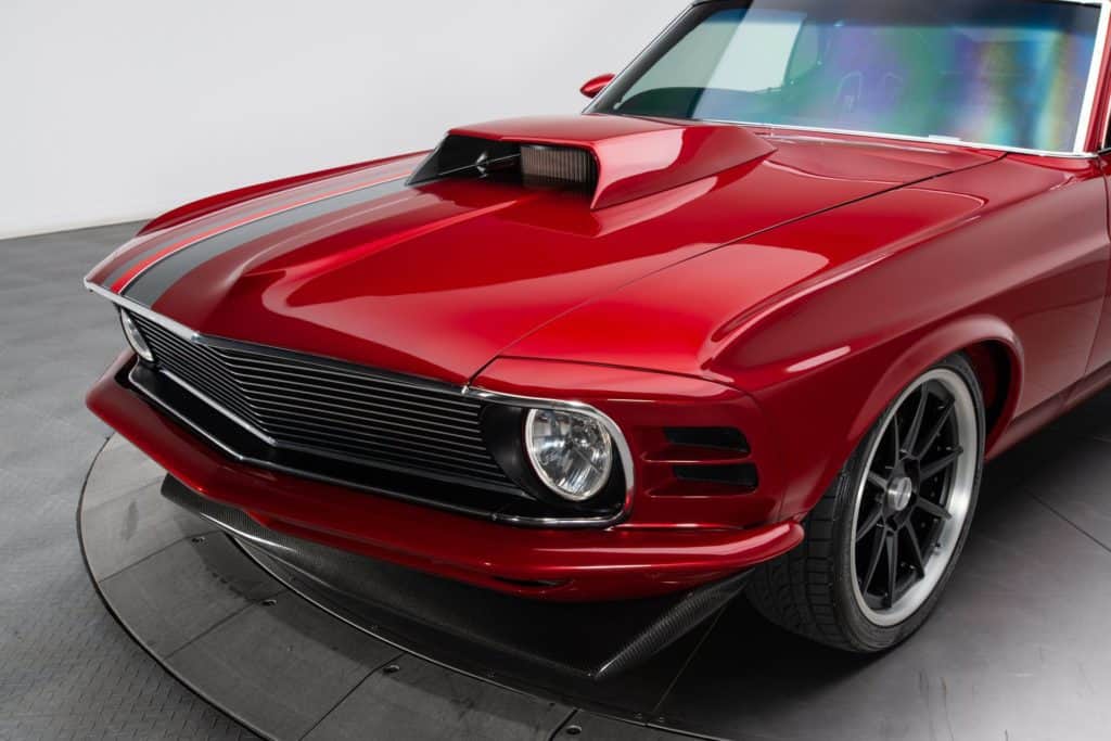 Hood and Shaker Detail