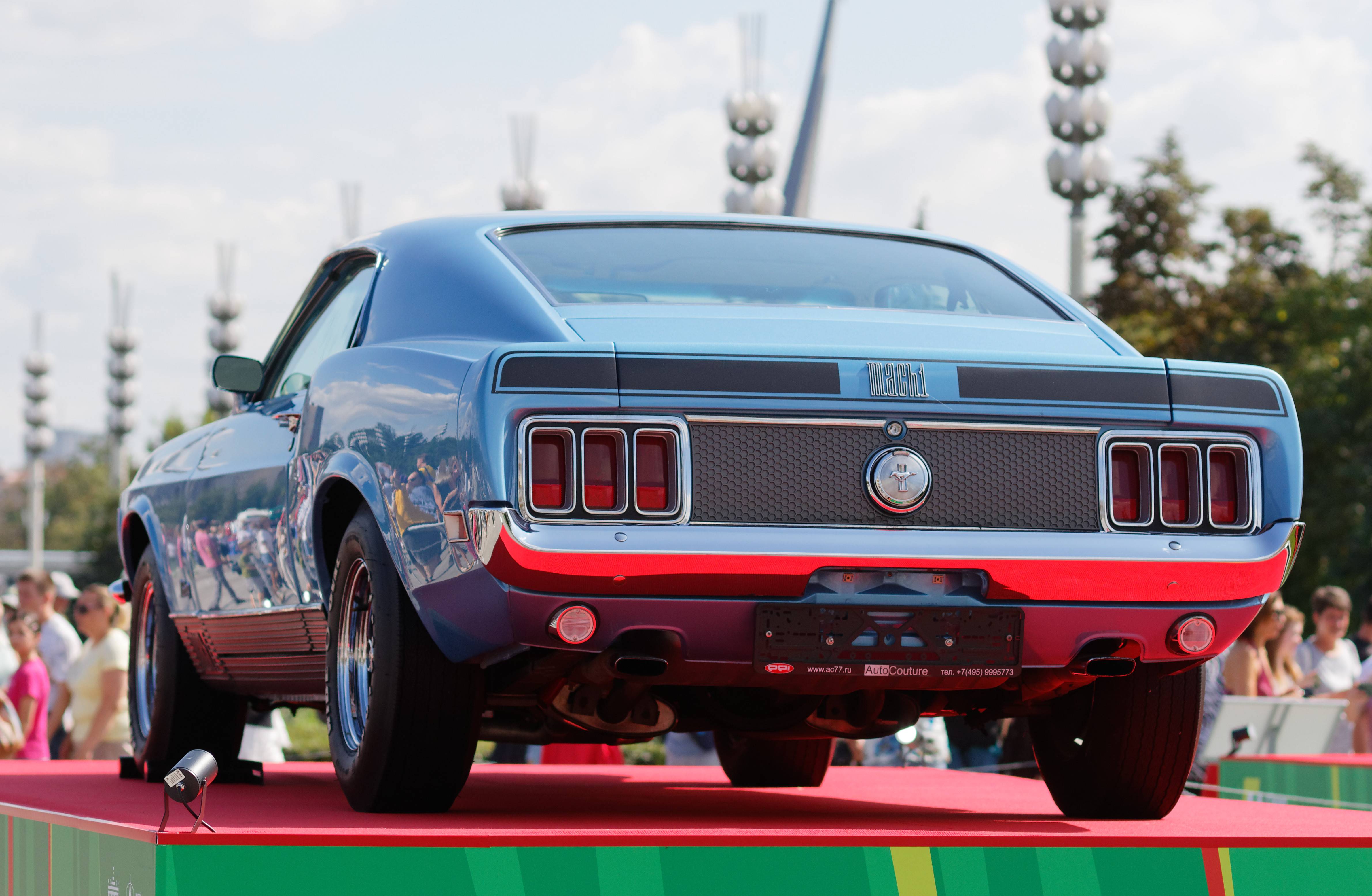 Moscow Car Show 2025 Mach 1 Rear