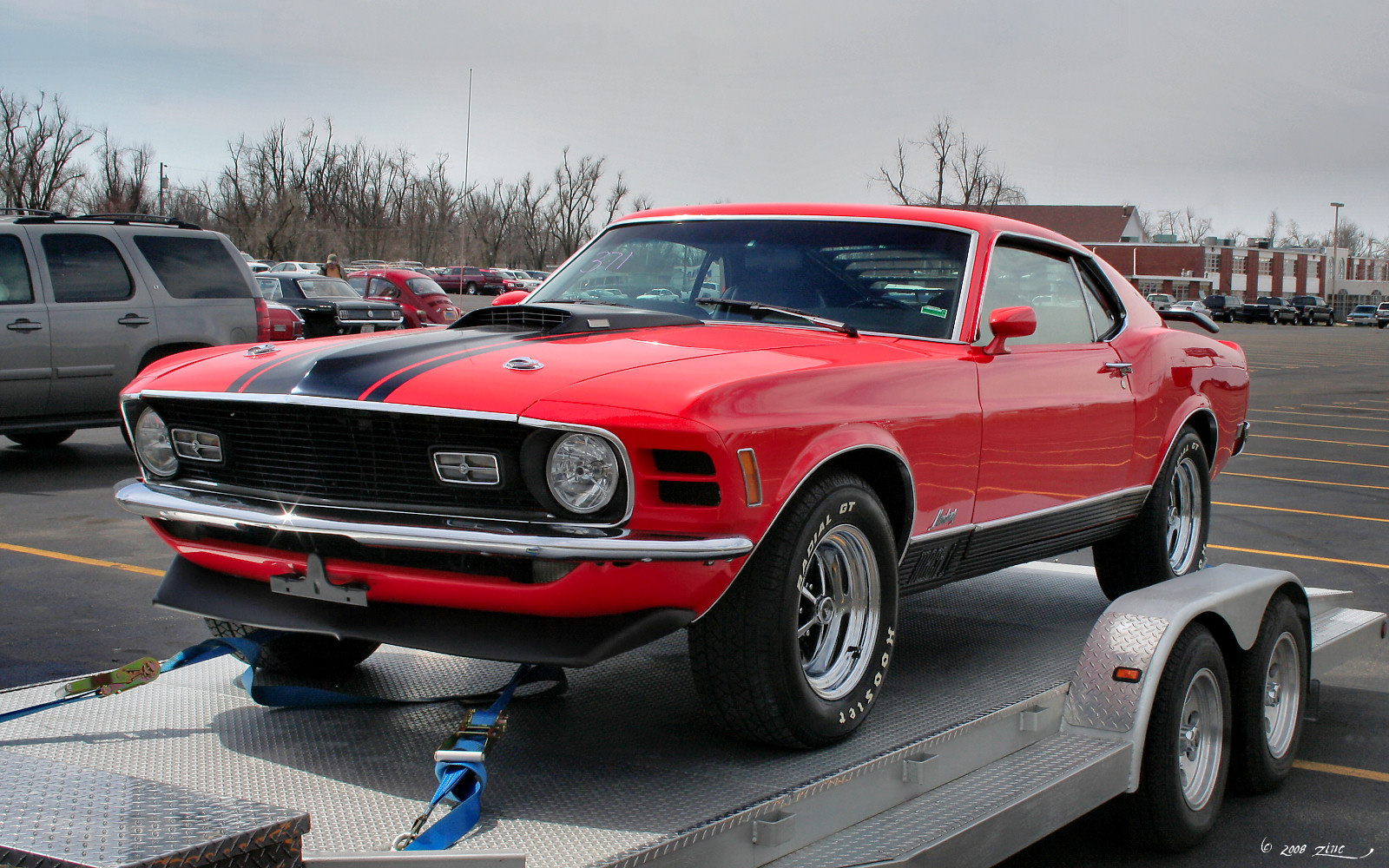 1970 Mach 1 Red Front
